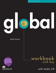 GLOBAL Beginner Workbook & CD with Key