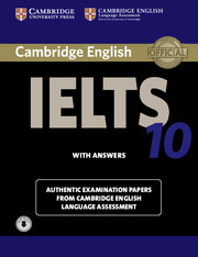 Cambridge IELTS 10 Student’s Book Pack (Student's Book with answers and Audio CDs (2))