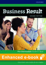 Business Result 2nd Ed. Pre-Intermediate e-book