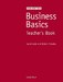 Business Basics New Edition: Teacher's Book